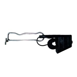 China 10 FTTX Fiber Optic Customized Diameter 201 304 Stainless Steel Wire U-Shaped Design Drop Cable Clamp factory