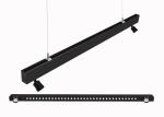Indoor SMD 36W IP20 Linear Suspended LED Light Fixture 4Ft 75 - 80lm/W Office