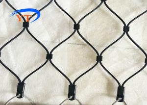 China SS Black Oxide Wire Rope Mesh X Tend Safety Cable High Strength Fencing factory