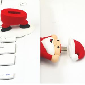 China 2015 New cartoon otg usb Santa Claus shaped usb flash drive for android factory