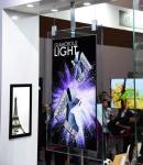 360 Rotating Display Lcd Digital Signage Double Sided Cable Wire Ceiling Hanging