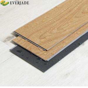 China Unilin Click System 4mm 6.5mm Herringbone PVC Vinyl Tiles LVT Flooring in Wood Colour factory