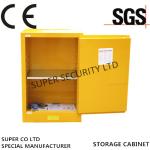 Yellow Bench Top Flammable Storage Cabinet SSM100004P For Laboratory