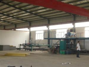 China Fiber Cement Colour Glazed Profile Roof Tile Making Machine for Bulding Construction factory
