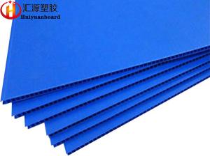 China Waterproof Corrosion Resistant Blue Coroplast Sheets For Packaging factory