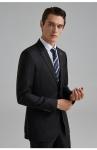 Anti-Static Black Suit for Work Professional Slim Stylish Clothing Business