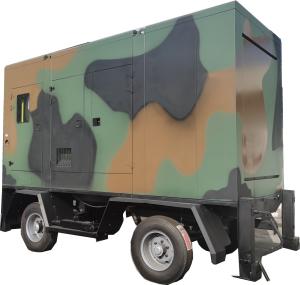 China Trailer Mounted 60HZ 500kva Diesel Generators EPA Volvo Penta Genset factory