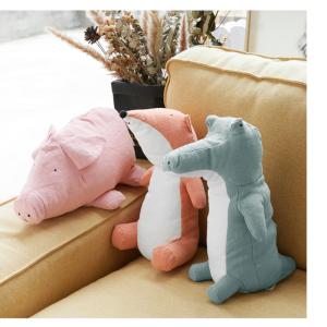 China Eco Friendly Plush Toy Pillow Customized Size Embroidering Logo 36CM factory