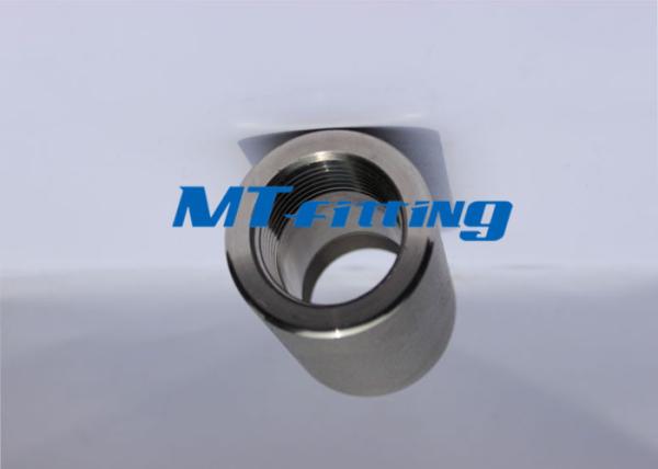 F304H ASTM A105 6000LBS Coupling Forged Pipe Fittings Stainless Steel Threaded