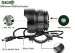 12000mah Rechargeable Cycle Led Light , 50W Bike Front Led Light
