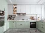 Cabinet Design and Production Kitchen Factory Custom Kitchen Storage Cabinet