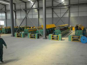 China 600kw Ø5.5mm Rolling Wire Mesh Welding Machine With 2 Take - Up Plate 220v factory