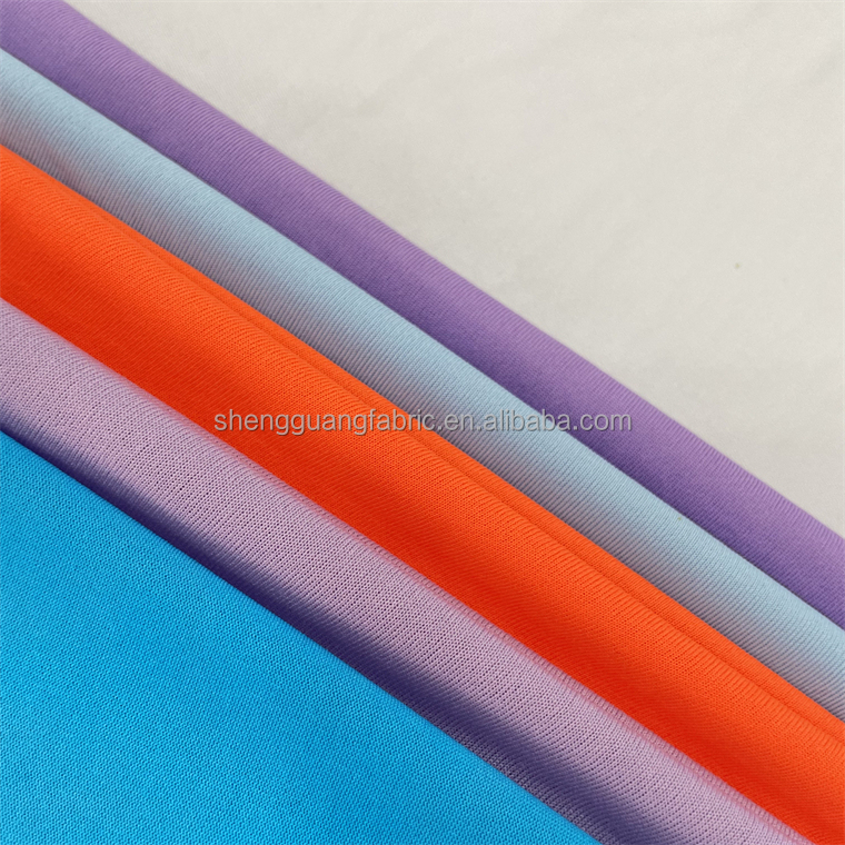 Factory supply jersey baseball cover and cup cover fabric 100% polyester fabric
