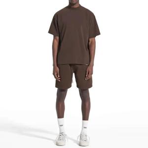 China Premium Quality Tracksuit Oversized Casual Short Sets Men Summer 2 Piece Sets Tracksuits factory