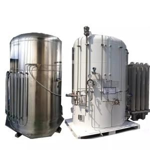 China Cryogenic CO2 Oxygen Micro Bulk Tanks Liquid Nitrogen Stainless Steel Cylinder factory