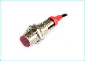 China M18 Metal Housing Diifuse Reflective Cylindrical Photoelectric Sensors 400mm factory
