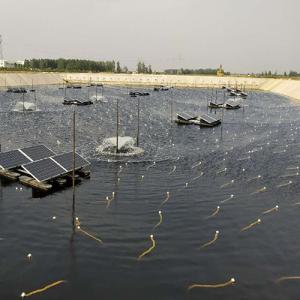 Portable Solar Powered Paddle Wheel Aerator Intelligent Control For Shrimp And