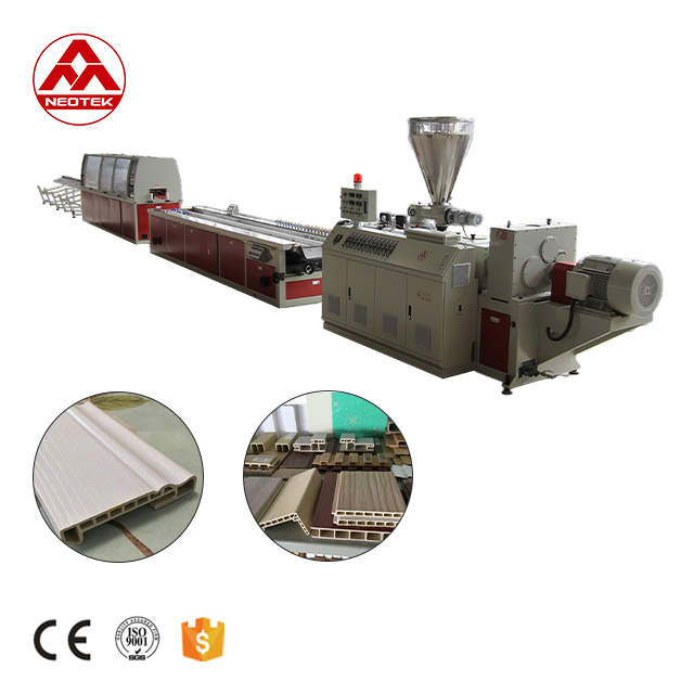 Double-screw PVC WPC Extrusion Line High Productivity Performance Guaranteed