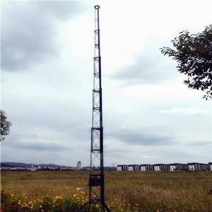 China 30M Portable Winch Up Aluminum Telescoping Antenna Tower factory