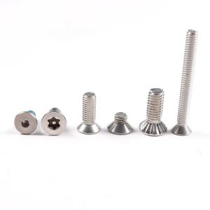 China 6mm Shank Diameter Countersunk Carriage Bolts 37mm Overall Length factory
