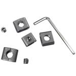 20mm 25mm Stainless Steel Banding Clips , Banding Strap Clips Customized