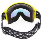 Yellow Color Anti Fogsnow Goggles , Ski Glasses Breathable For Outdoor Sports