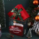 Gift Craft Customized Colorful Rigiding Paper Christmas Gift Box Packaging With