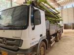 Company Inventory Red 49 Meters Mercedes Chassis Concrete Pump Truck with 3458