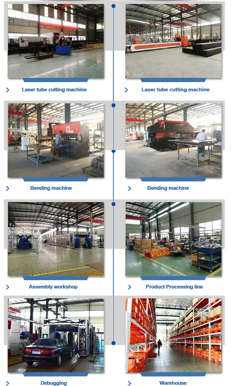 24000*5114mm Moving Range Automatic Truck Bus Washing Equipment With 3 Brushes
