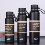 Men'S Large Capacity 304 Stainless Steel Water Cup Portable Sports Water Bottle