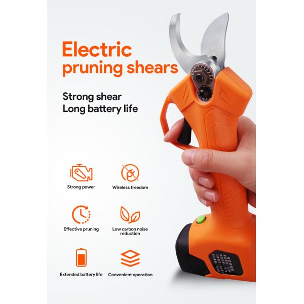 Swansoft F20 New Designed Li-ion Battery Powered Electric Pruner Scissors with 25mm cutting diameter