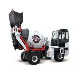 2500L 3200L 4800L Mobile Concrete Mixer Truck With Auto Grease System And Weight