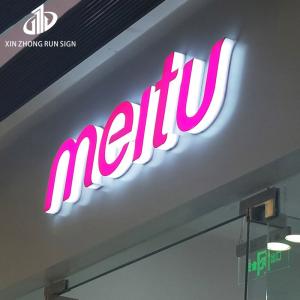 China hair claw acrylic led neon sogn welcome letter new customer factory