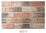 210*55*12mm Clay Thin Veneer Brick / Thin Brick Veneer Interior Walls