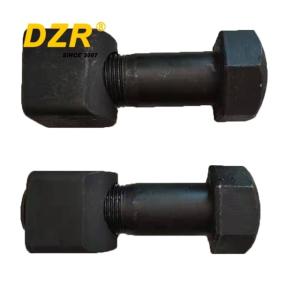 China Excavator Segment and Bulldozer D5 Machinery Spare Part M27*90 U Nut Bolt with Printing 12.9 factory