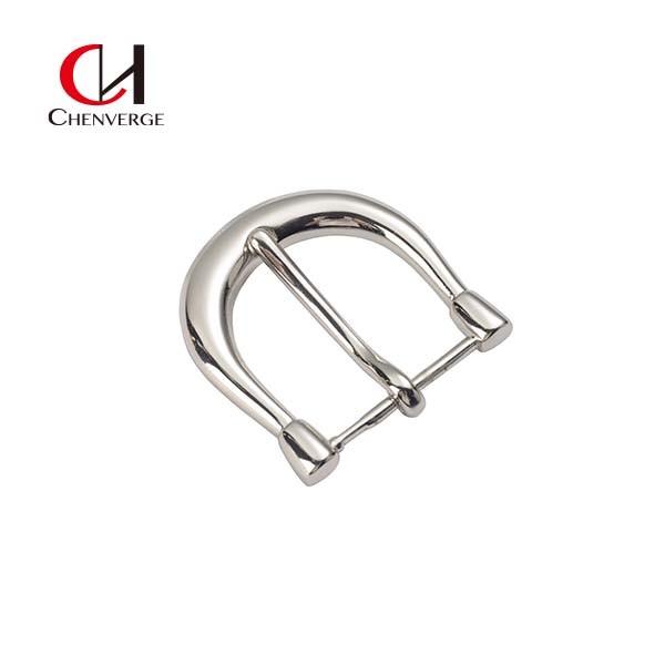 unisex nickel Heel Bar Belt Buckle , 41.2g Replacement Belt Buckle With