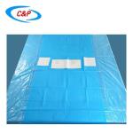 Customized Blue Medical Angio Drape Breathable For Hospital