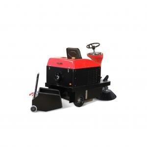 China Electric Vibrating Dust Ride On Road Sweeper / Mechanical Road Sweeper factory