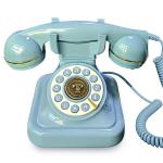 32GB Clear Sound Telephone Guest Book Wedding Blue For Baby Showers Events