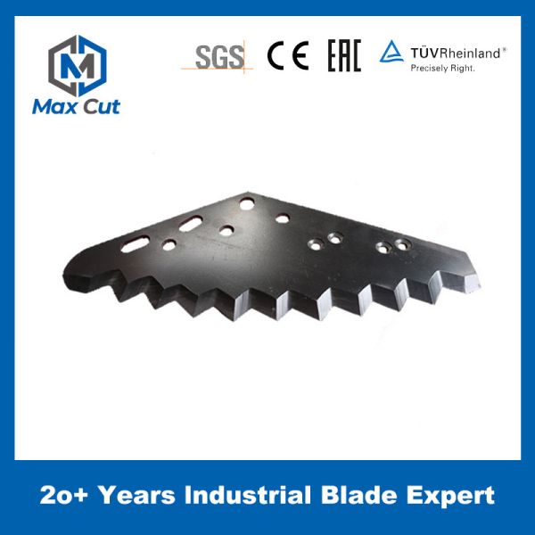 Special Shape Blade Tungsten Steel TMR feed mixer blade