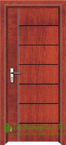 China Composite front Timber Veneer door For Homes factory