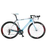 700C 18S Full Carbon Fiber Racing Road Bike with Caliper Brake Hard Frame Design