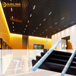 Construction Suspended Metal Linear Baffle Strip Decorative Extruded Aluminium /