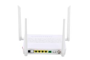 China 4GE 2.4G / 5G WIFI POTS CATV GPON ONU Modem SC Single Mode Single Fiber factory