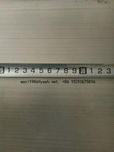 China 0.3mm Diameter Hole, 0.4mm pitch/SS304 SS316 Micro Perforated Mesh With Corrosion Resistance factory