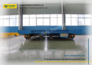 China Automated Battery Rail Transfer Trolley Carriage Large Load Capacity High Efficiency factory
