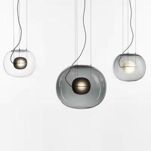 China Bedroom Bar G9 Double Ball Modern Pendant Light Dia 300mm factory