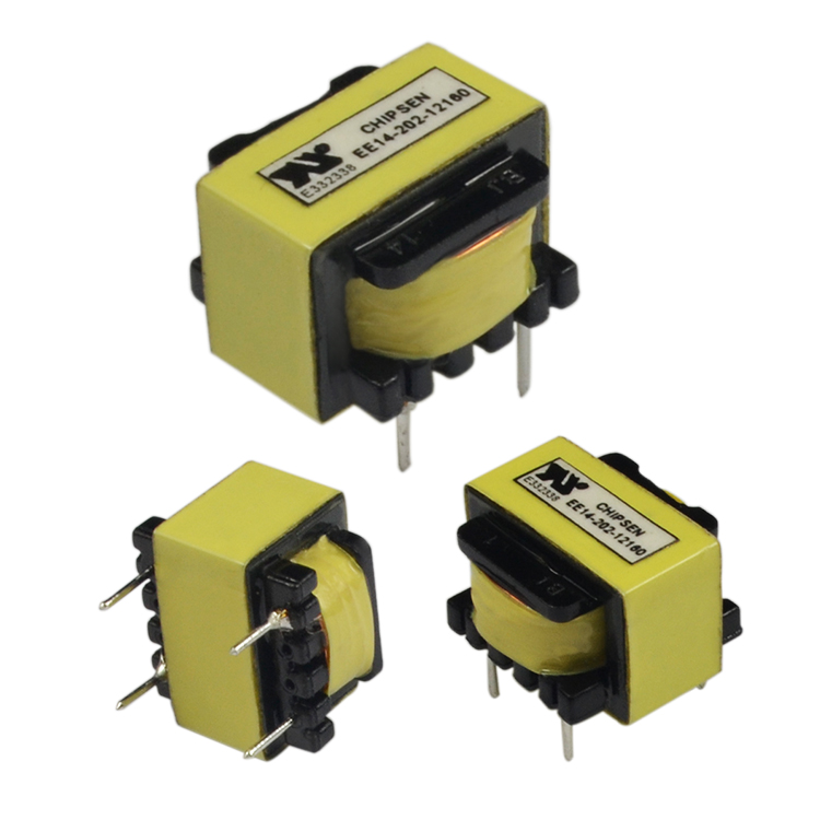 Transformer 220 v 24 v small power auto transformer 4 pin high frequency EE14 transformer