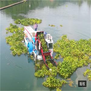Hyacinth 800mm Aquatic Weed Harvester Garbage Collection Boat