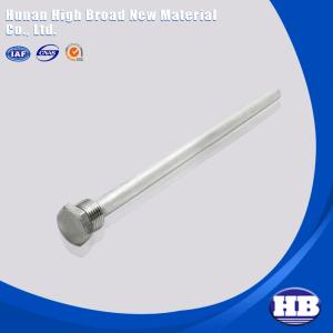 China Extruded Magnesium Rod AZ31B Magnesium Sacrificial Alloys Round Anode Rod factory